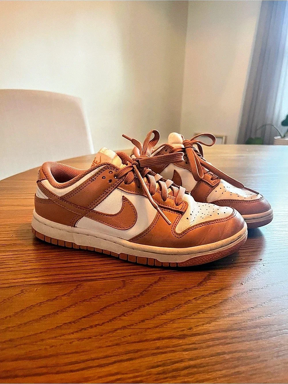Nike Dunk Low Women's Pink & White Sneakers